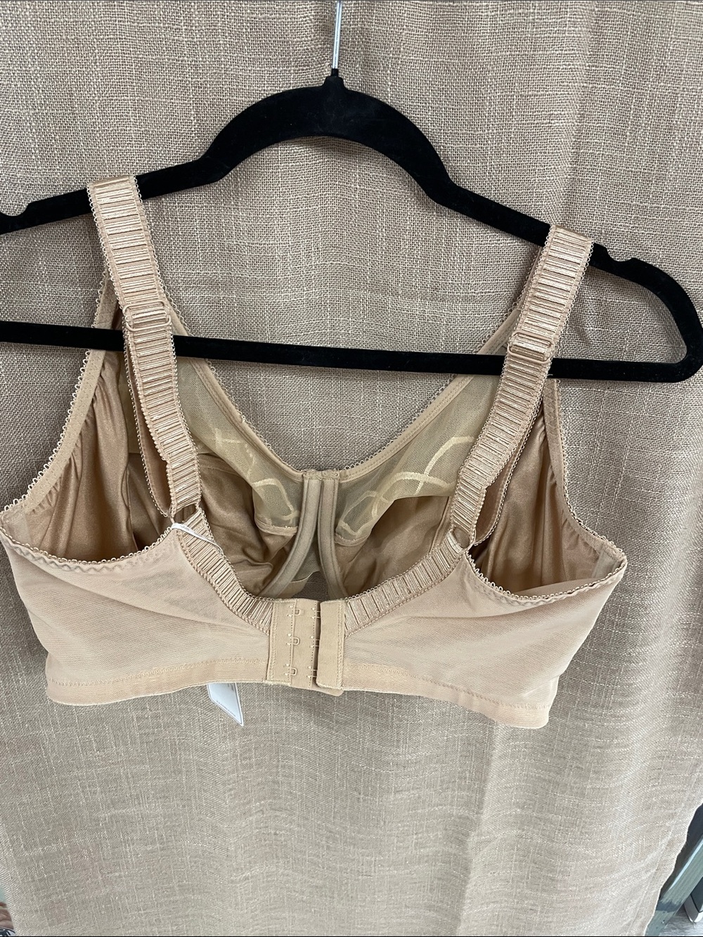 Elomi Satin Support Bra in Champagne - Picture 2 of 4